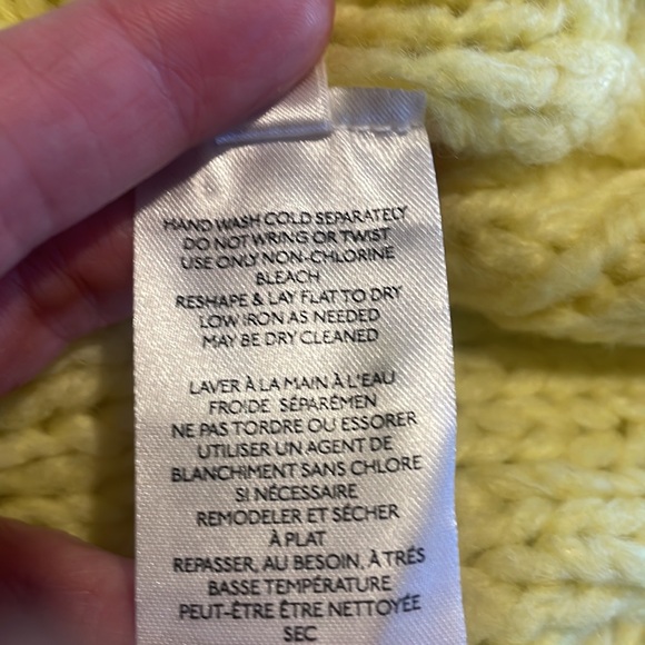 2X Host Pick! NWT Anthropologie Maeve Cecile Bow Back Sweater SZ L - Picture 8 of 8